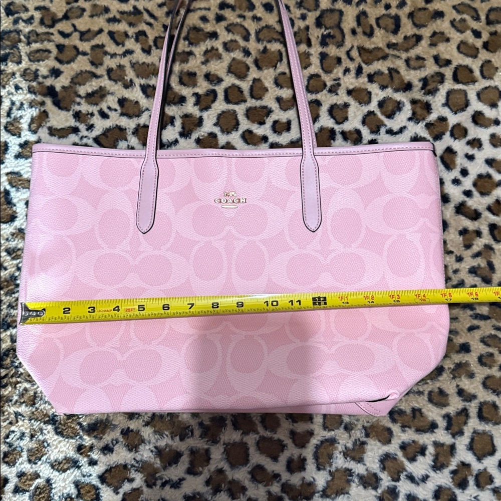 Coach Light Pink Signature Tote - Picture 5 of 6